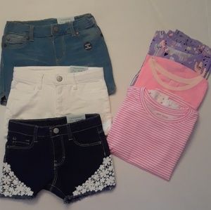 6 Piece Short And Shirt Bundle 3T
